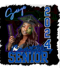 Load image into Gallery viewer, 2024 Graduation editable design png