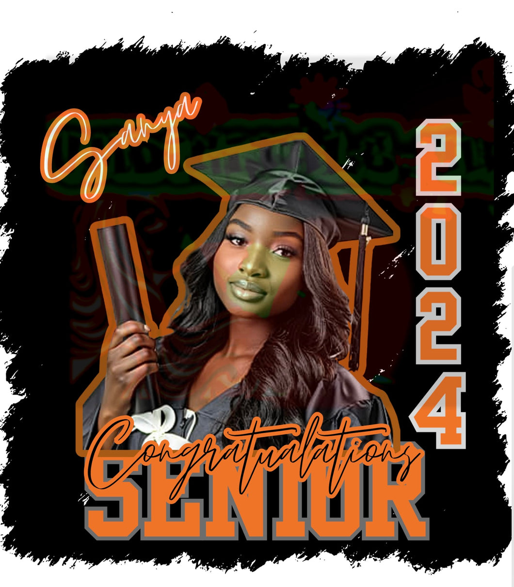 2024 Graduation editable design png