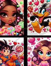 Load image into Gallery viewer, Valentines kid design bundle
