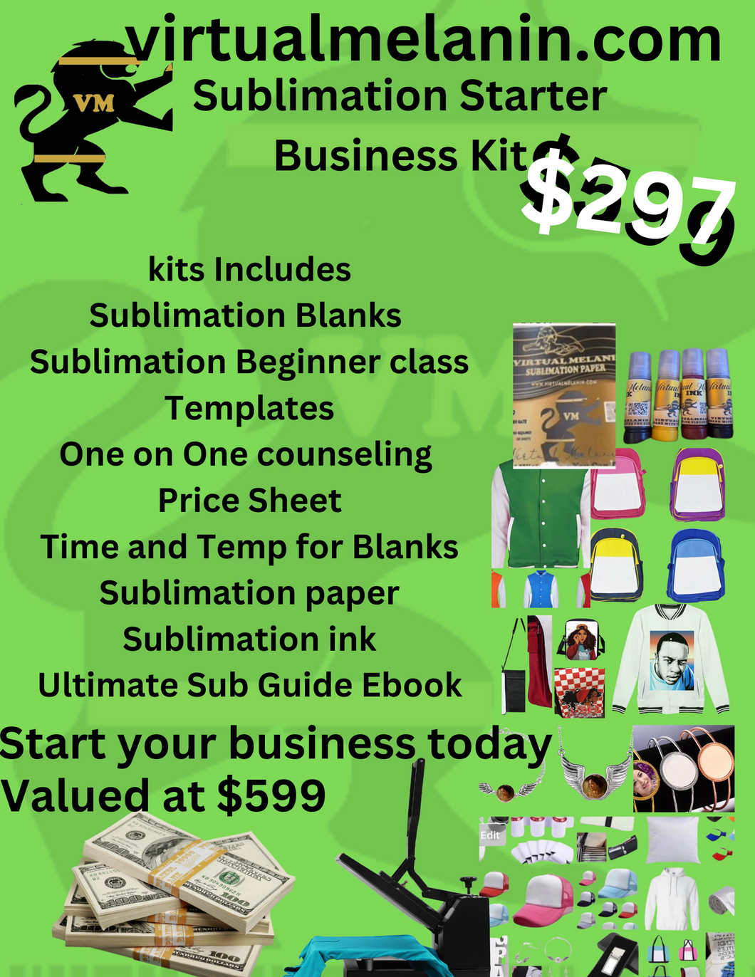 Sublimation Starter Business Kit