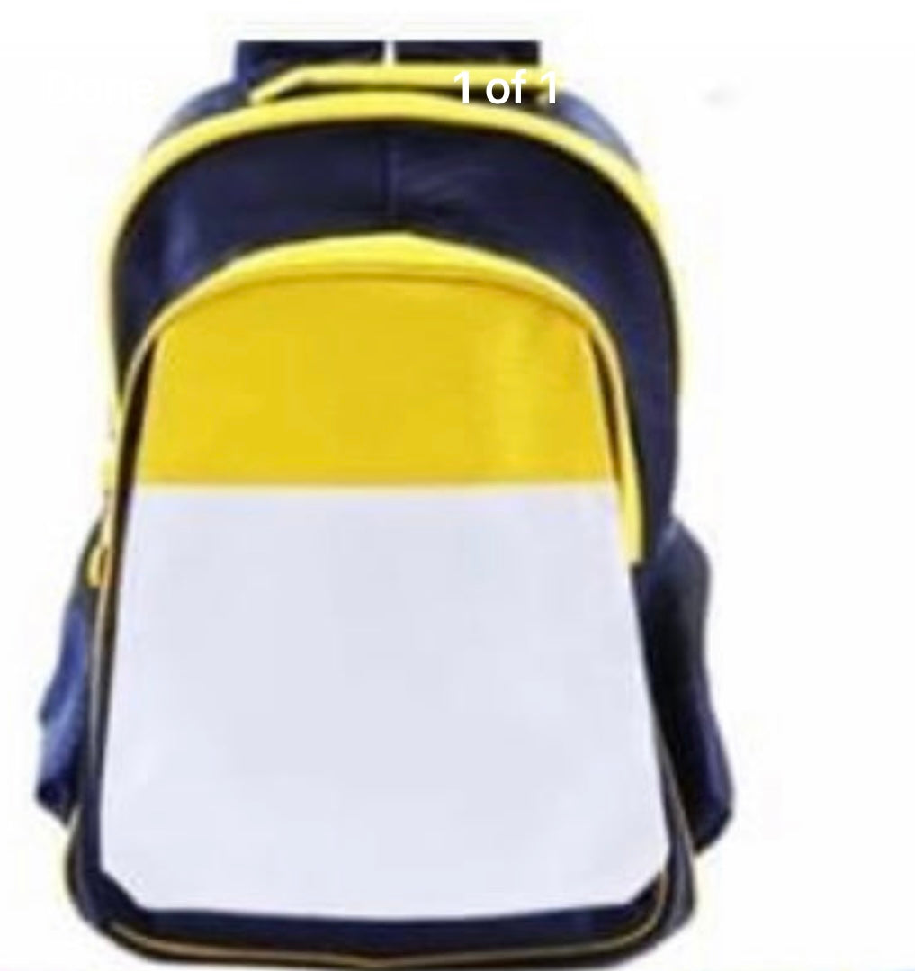 Sublimation back packs