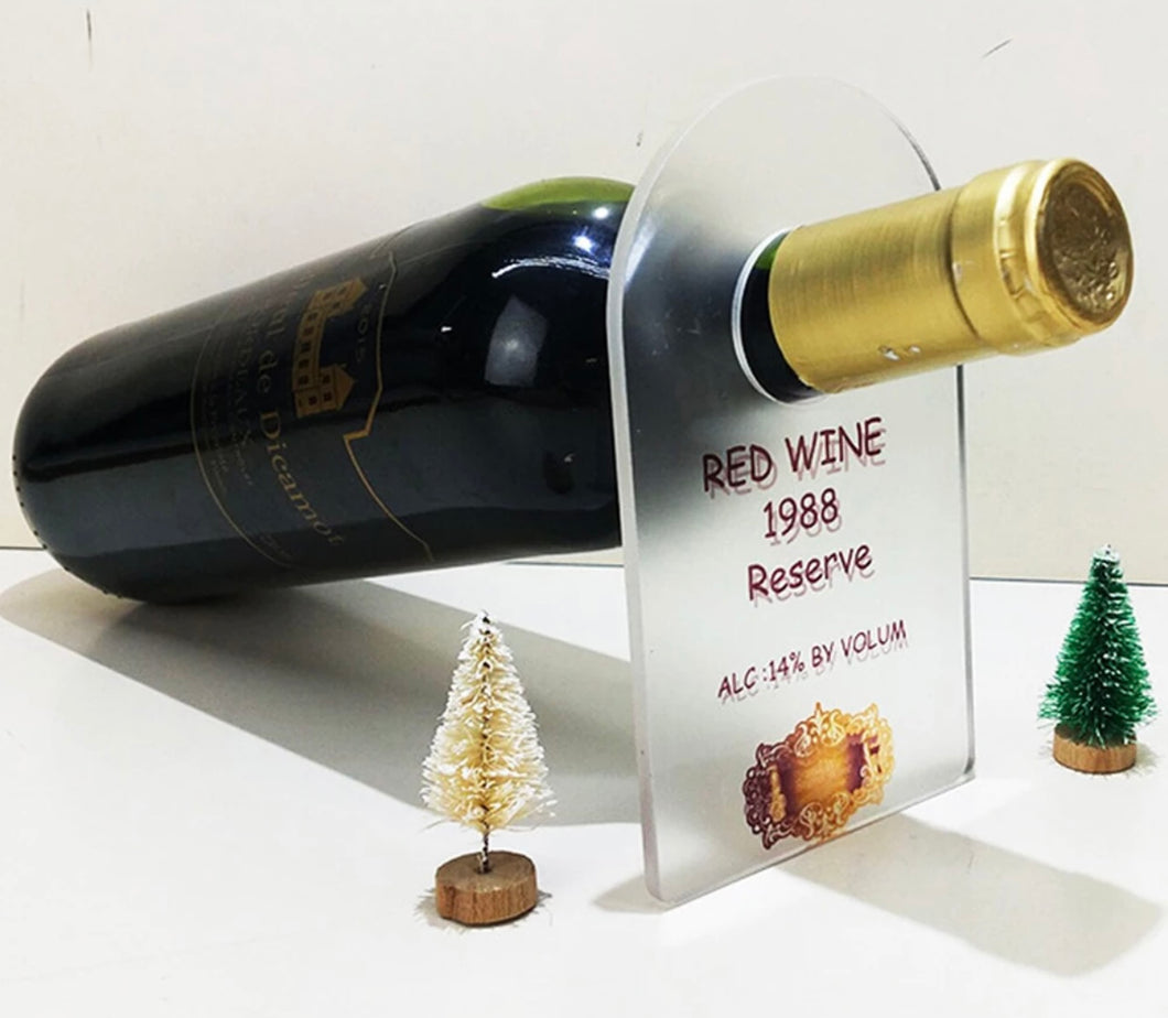 Acrylic wine stand