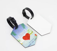 Load image into Gallery viewer, Sublimation luggage tags
