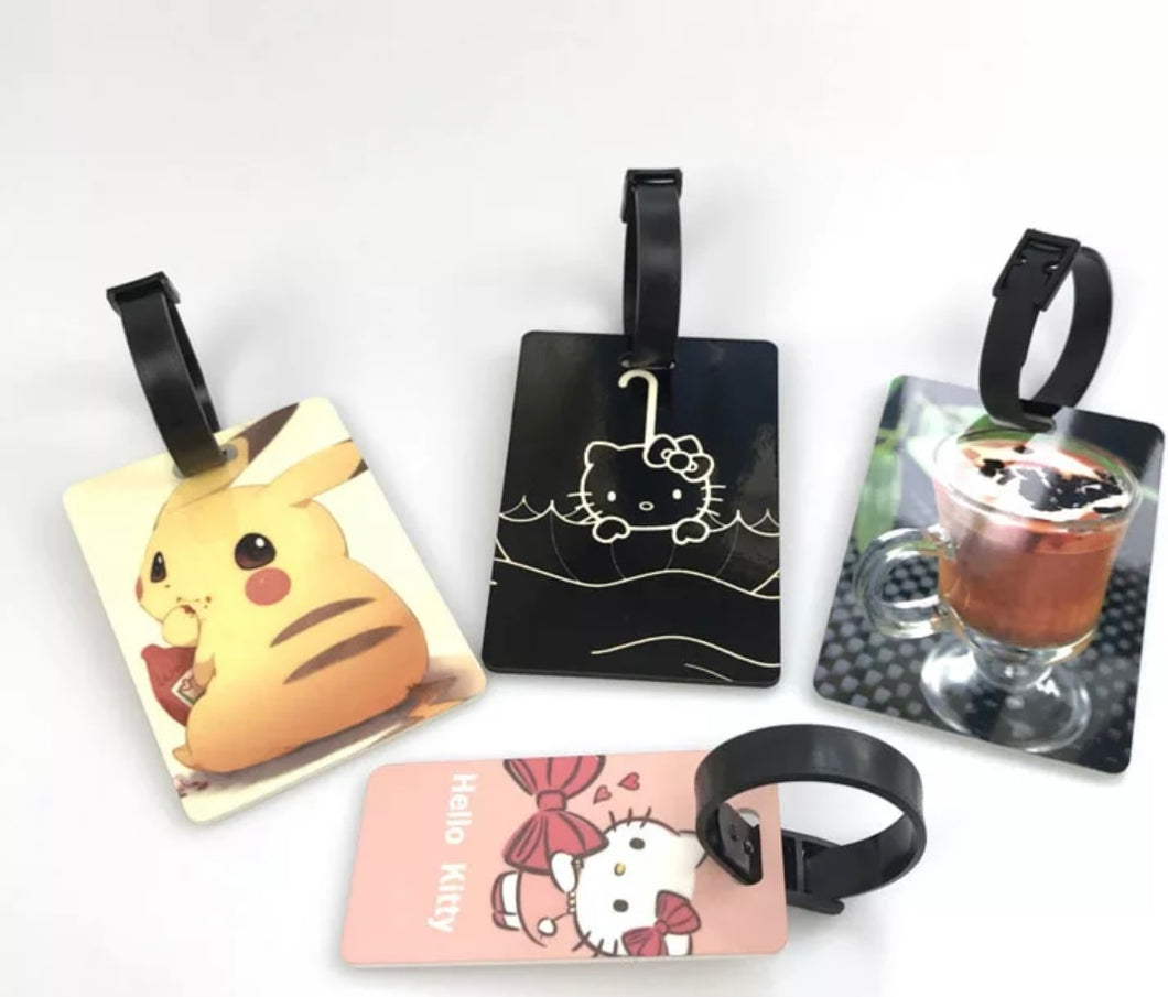 Sublimation luggage tags